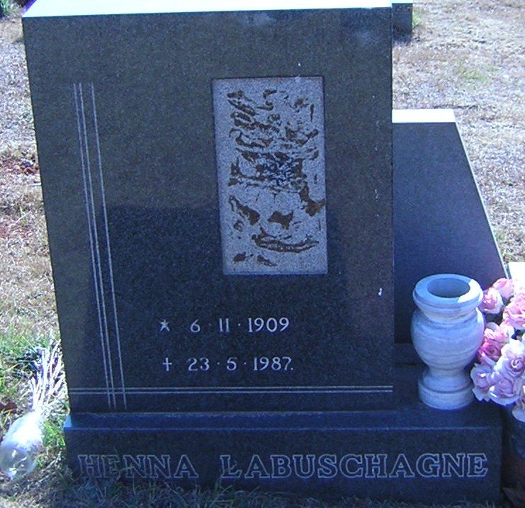 LABUSCHAGNE Henna 1909-1987