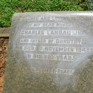 LANDAU Charles -1943