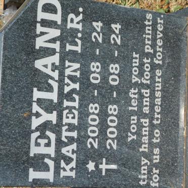 LEYLAND Katelyn L.R. 2008-2008