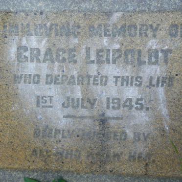 LEIPOLDT Grace -1945