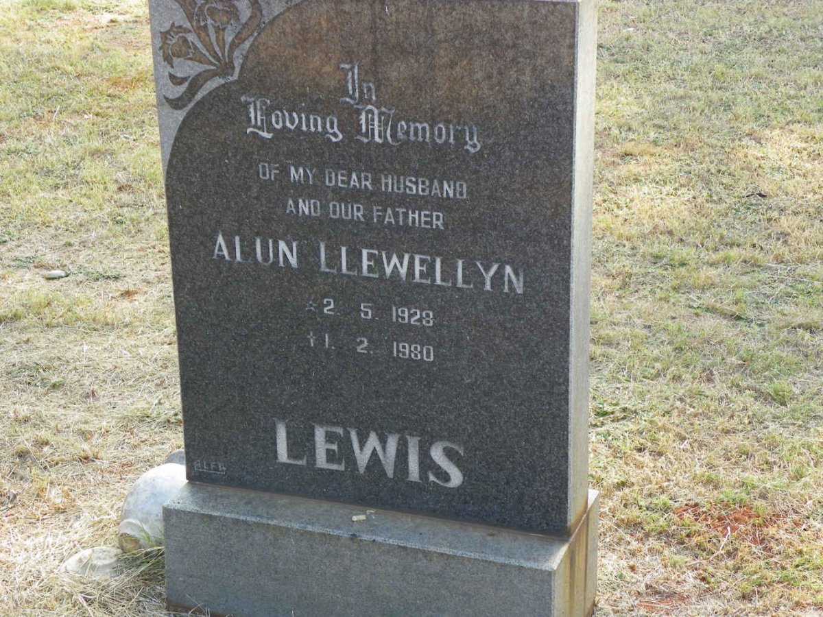 LEWIS Alun Llewellyn 1923-1980