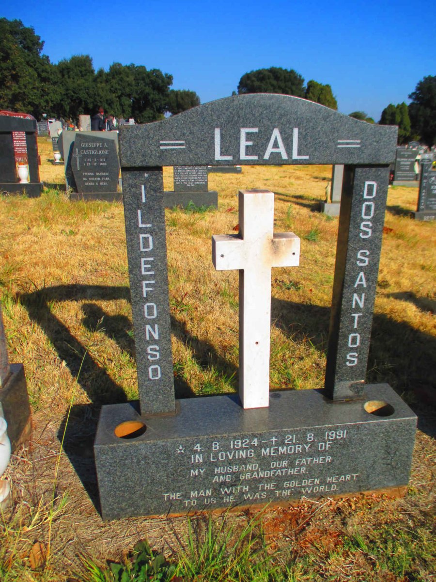 LEAL Ildefonso Dos Santos 1924-1991