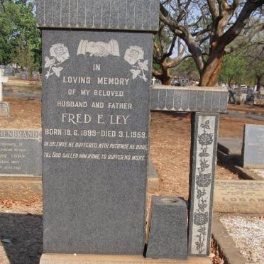 LEY Fred E. 1899-1959