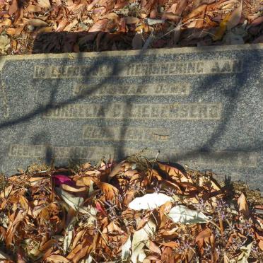 LIEBENBERG Cornelia C. nee VENTER 1857-1944