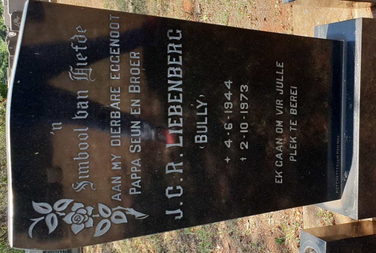 LIEBENBERG J.C.R. 1944-1973