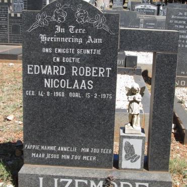 LIZEMORE Edward Robert Nicolaas 1968-1975