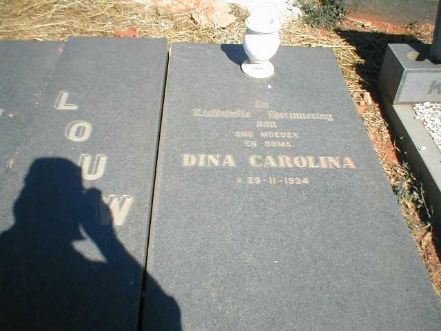 LOUW Dina Carolina 1934-