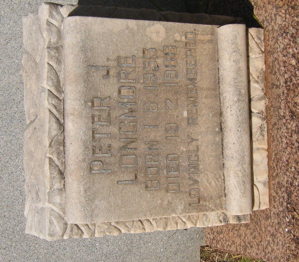 LONGMORE Peter J. 1955-1966