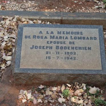 LOMBARD Rosa Maria 1902-1942