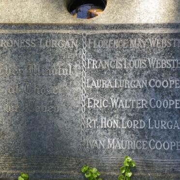 LURGAN :: WEBSTER :: COOPER