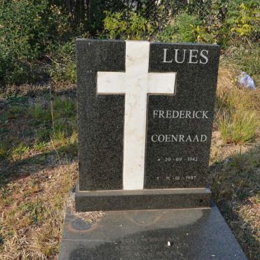 LUES Frederick Coenraad 1942-1997