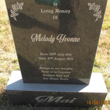 MAI Melody Yvonne 1941-1973