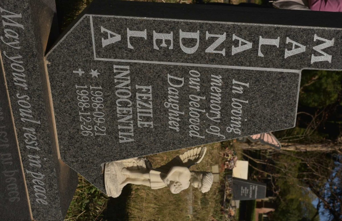 MALANDELA Fezile Innocentia 1998-1998