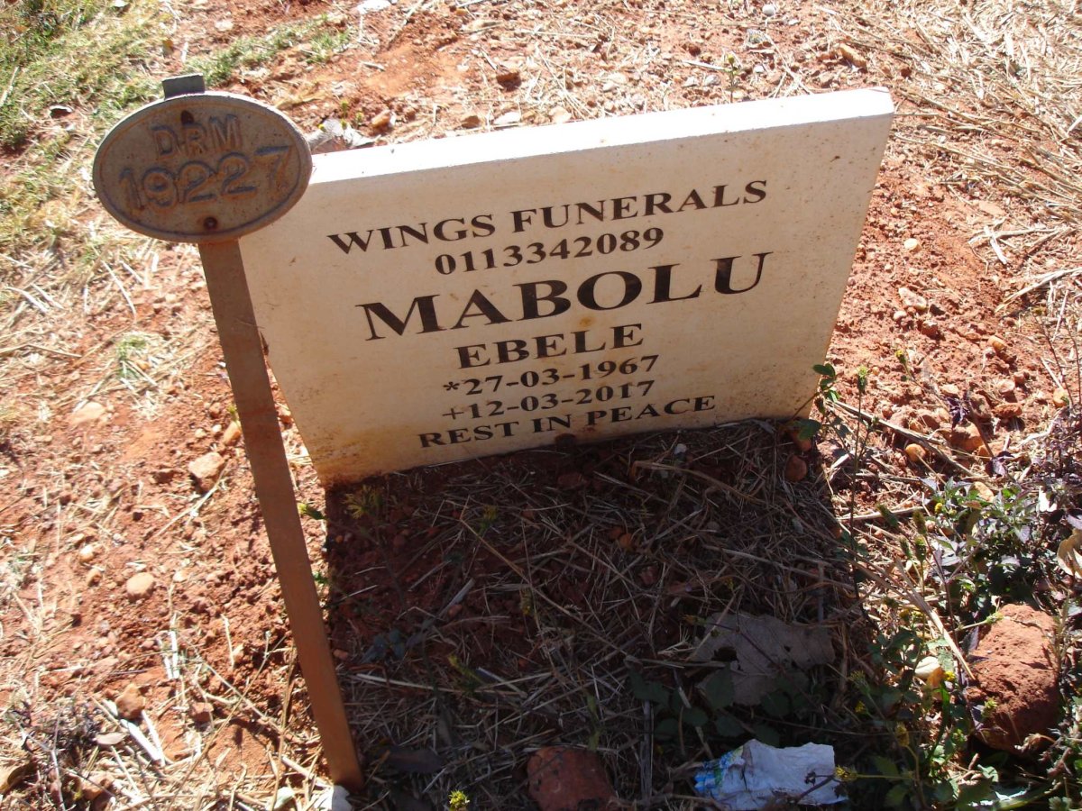 MABOLU Ebele 1967-2017