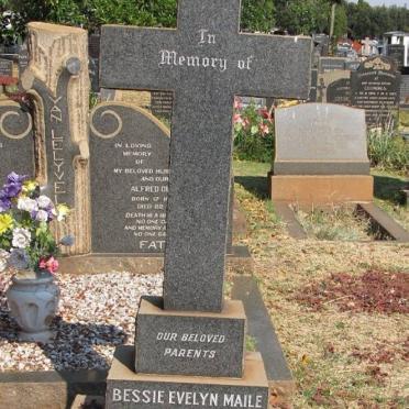 MAILE Harry Ernest &amp; Bessie Evelyn 1882-1963