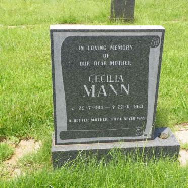 MANN Cecilia 1913-1963