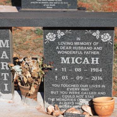 MARTI Micah 1984-2016