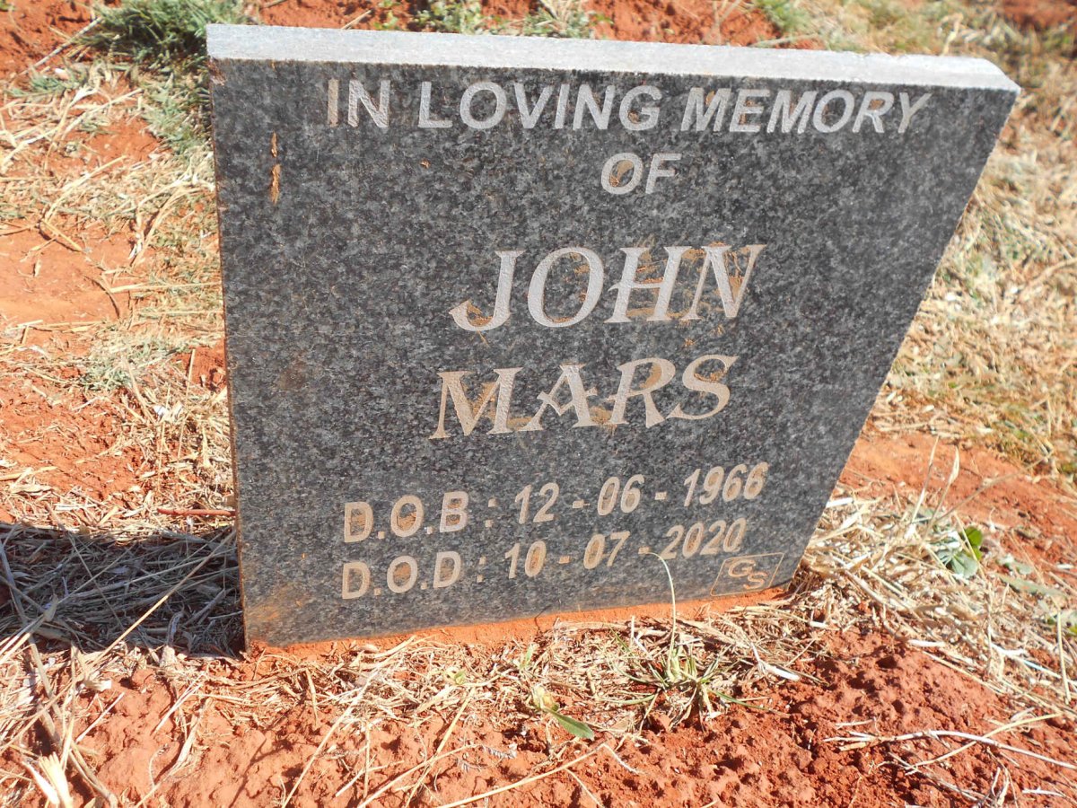 MARS John 1966-2020