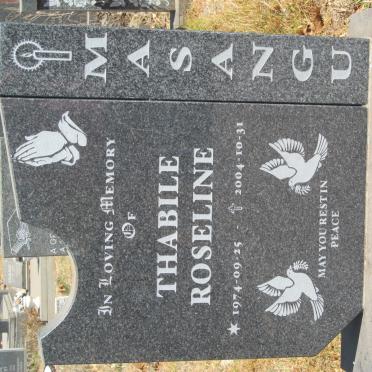 MASANGU Thabile Roseline 1974-2004
