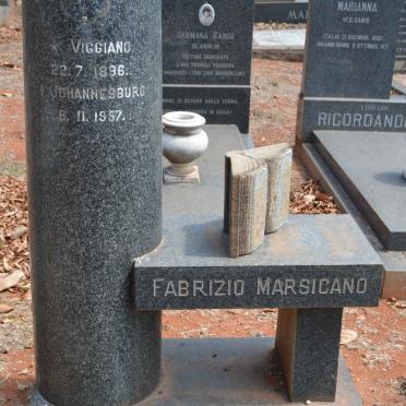 MARSICANO Fabrizio 1896-1957