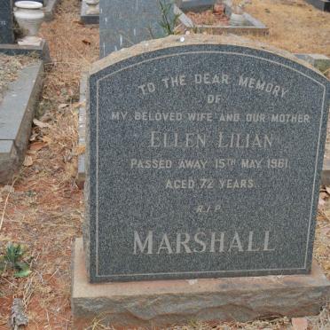 MARSHALL Ellen Lilian -1961