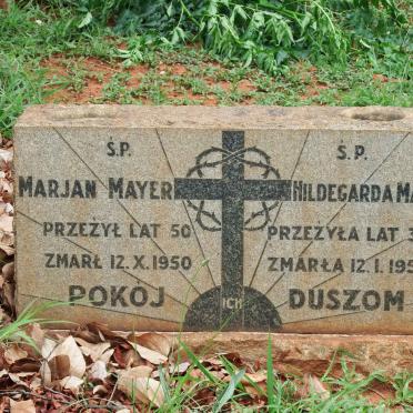 MAYER Marjan -1950 &amp; Hildegarda -1950