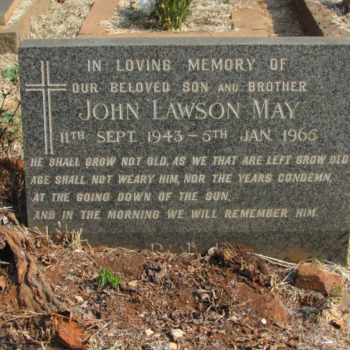 MAY John Lawson 1943-1965