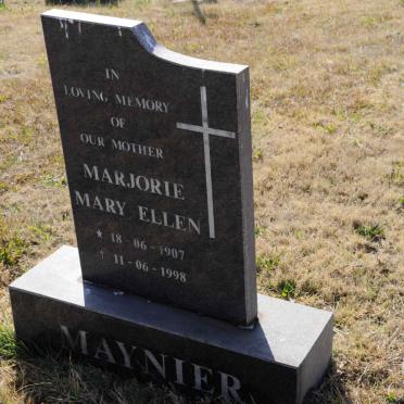 MAYNIER Marjorie Mary Ellen 1907-1998
