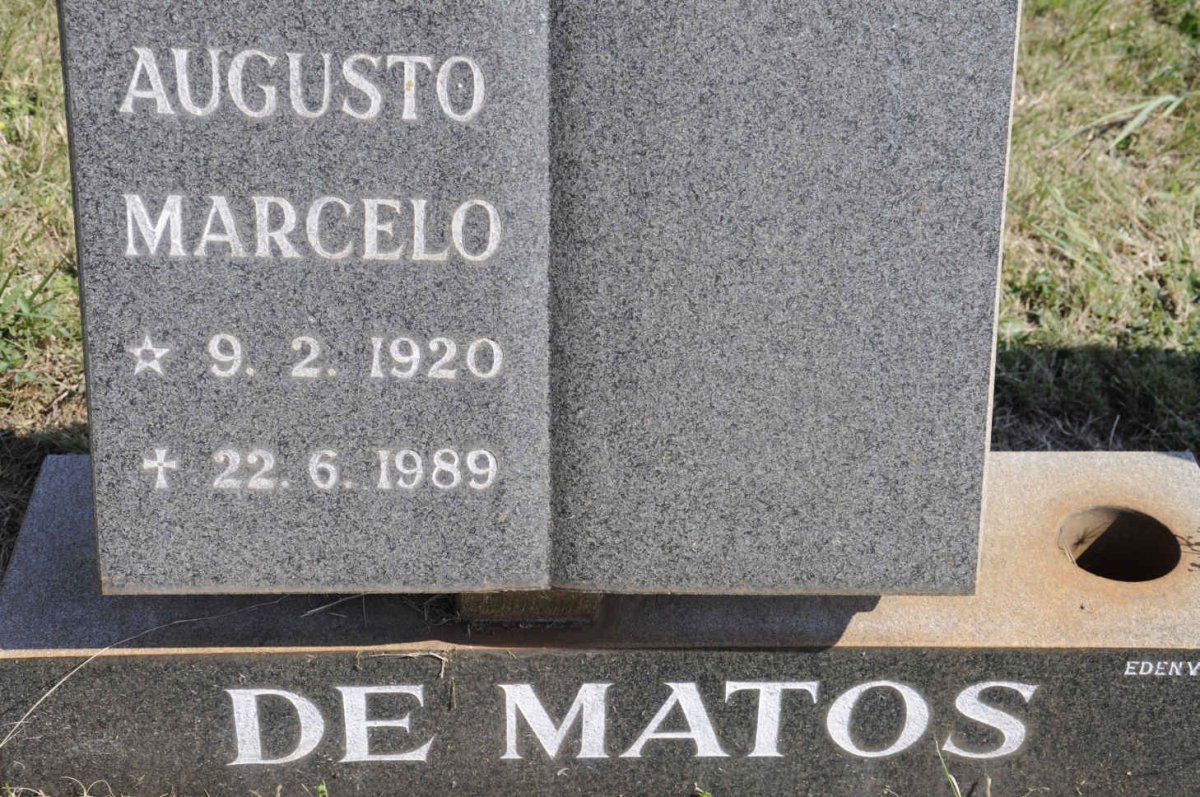 MATOS Augusto Marcelo, de 1920-1989