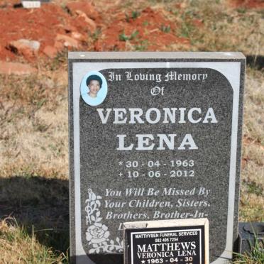 MATTHEWS Veronica Lena 1963-2012