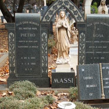 MASSI Pietro 1883-1966 &amp; Rosa 1881-1959 :: MASSI Leo 1912-1974