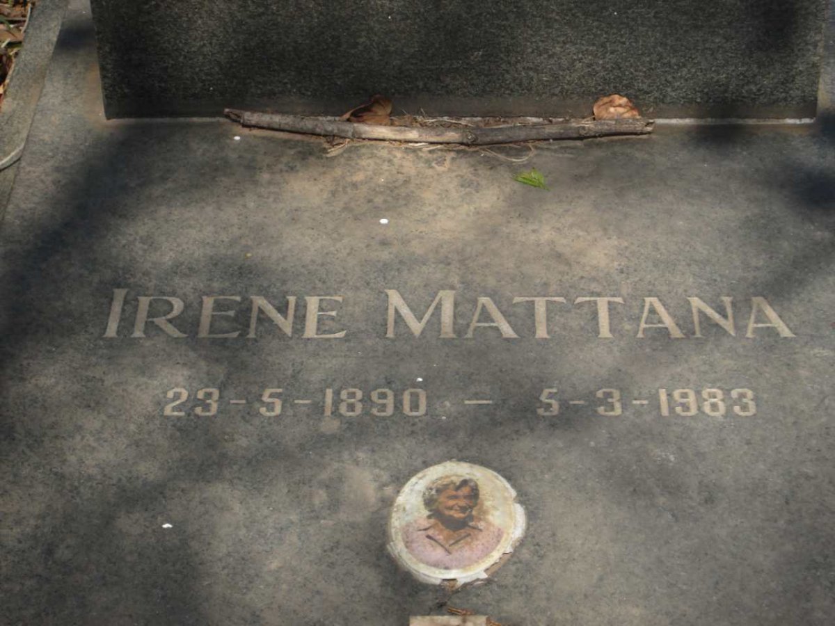 MATTANA Lorenzo -1955 &amp; Irene 1890-1983
