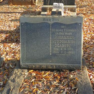 MARITZ Johannes Stephanus 1868-1948