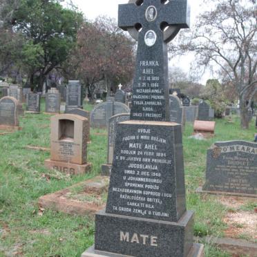 MATE Ahel 1894-1949 :: MATE Franka 1896-1986