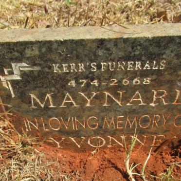 MAYNARD Yvonne