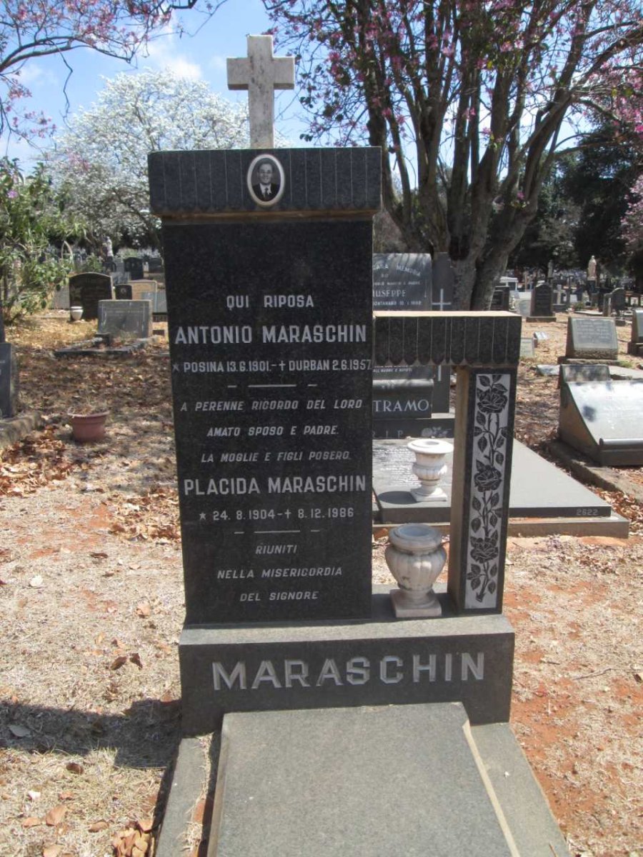 MARASCHIN Antonio 1901-1957 &amp; Placida 1904-1986
