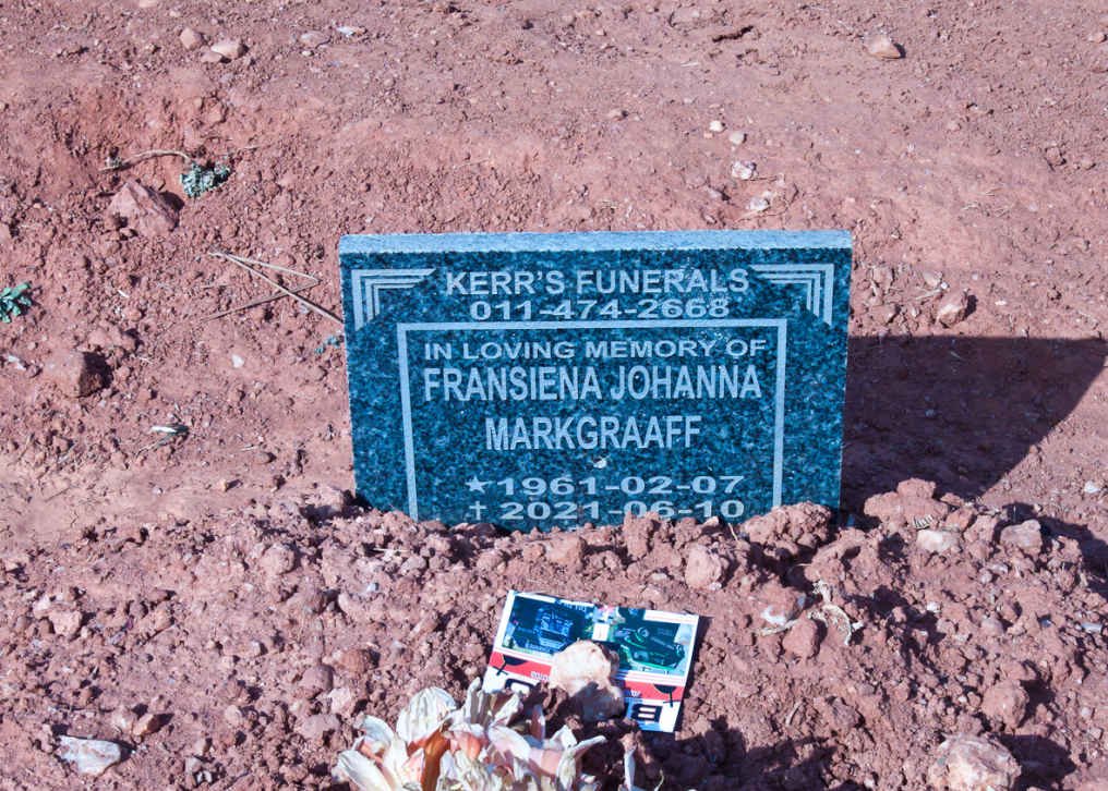 MARKGRAAFF Fransiena Johanna 1961-2021