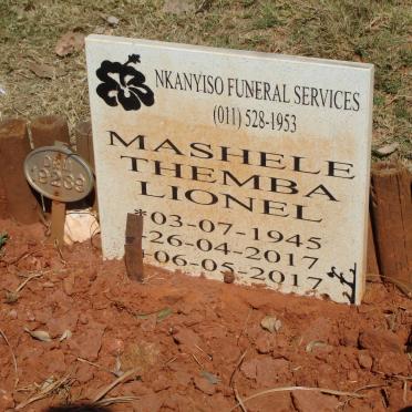 MASHELE Themba Lionel 1945-2017