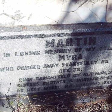 MARTIN Myra -1949