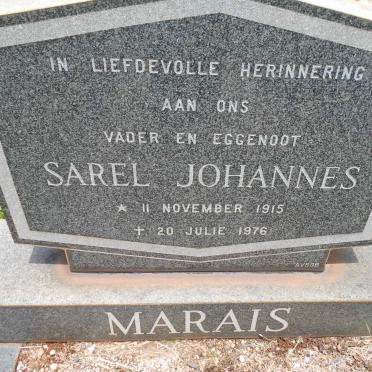 MARAIS Sarel Johannes 1915-1976