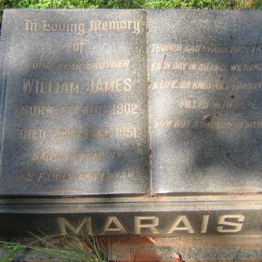 MARAIS William James 1902-1951
