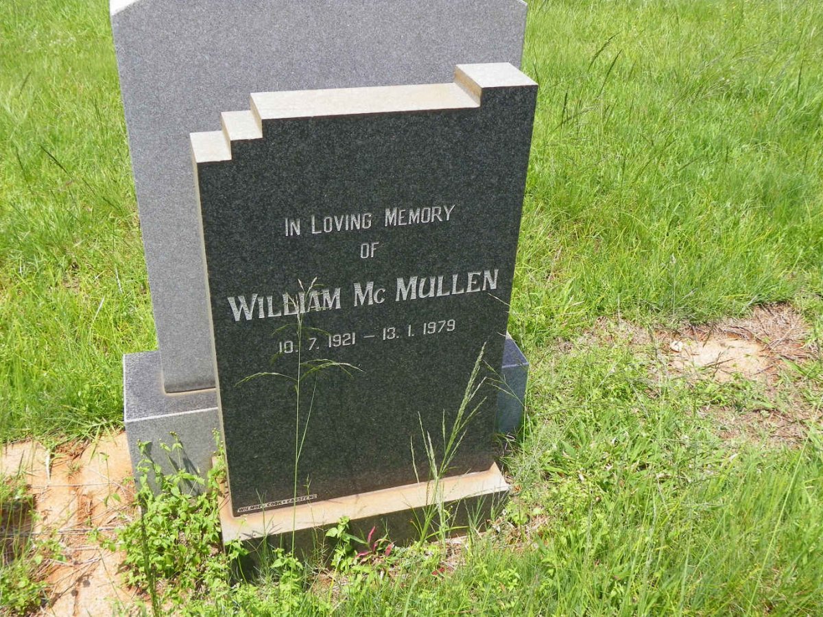 McMULLEN William 1921-1979