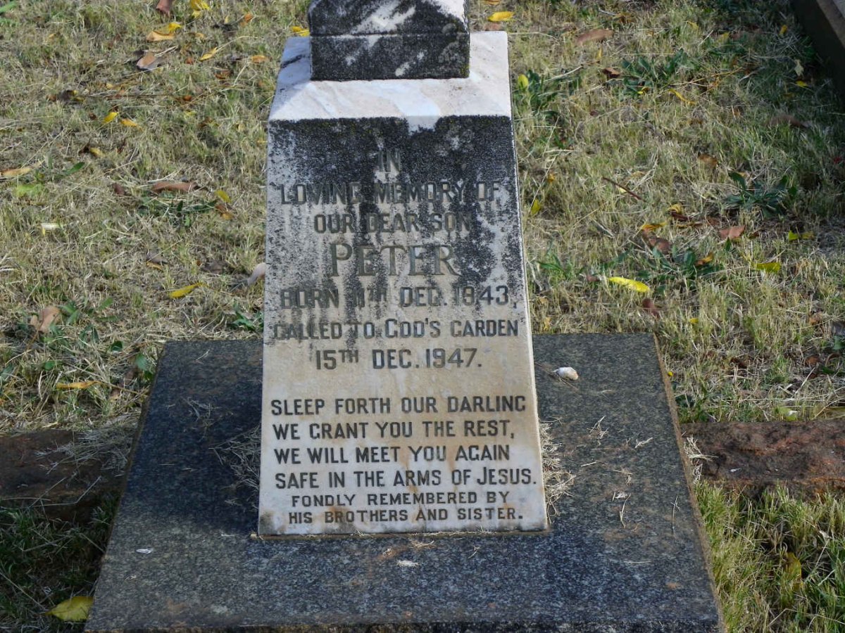 McMILLAN Peter 1943-1947