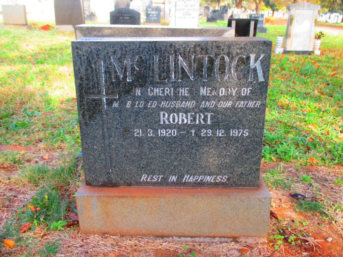 McLINTOCK Robert 1920-1975