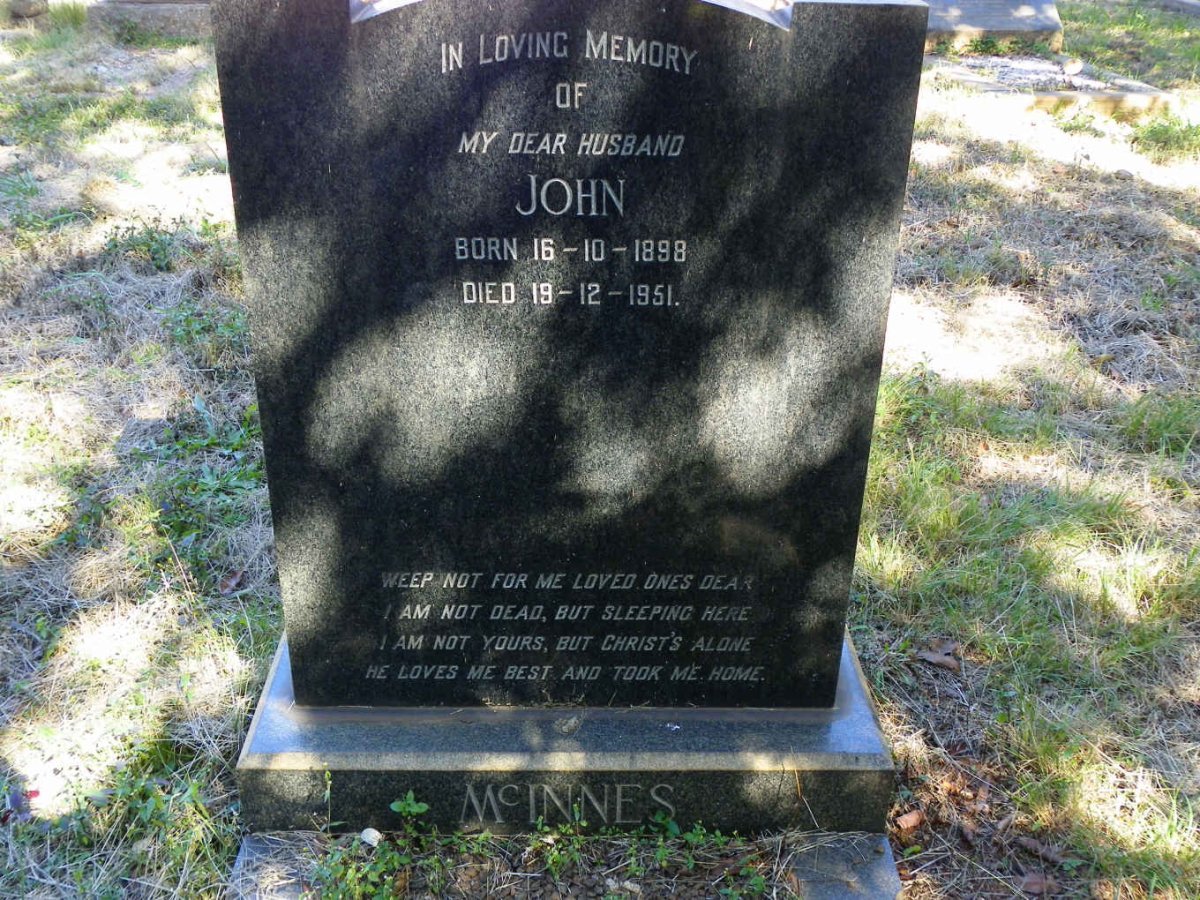 McINNES John 1898-1951