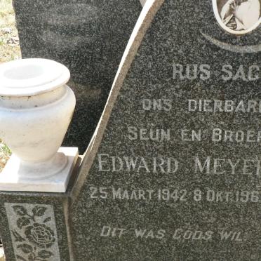 MEYERS Edward 1942-1966