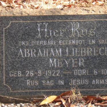 MEYER Abraham Liebrecht 1922-1960