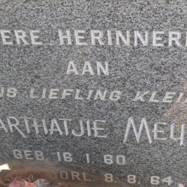 MEYER Marthatjie 1960-1964