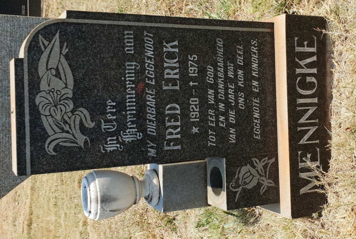 MENNIGKE Fred Erick 1920-1975