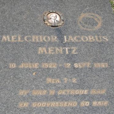 MENTZ Melchior Jacobus 1922-1967